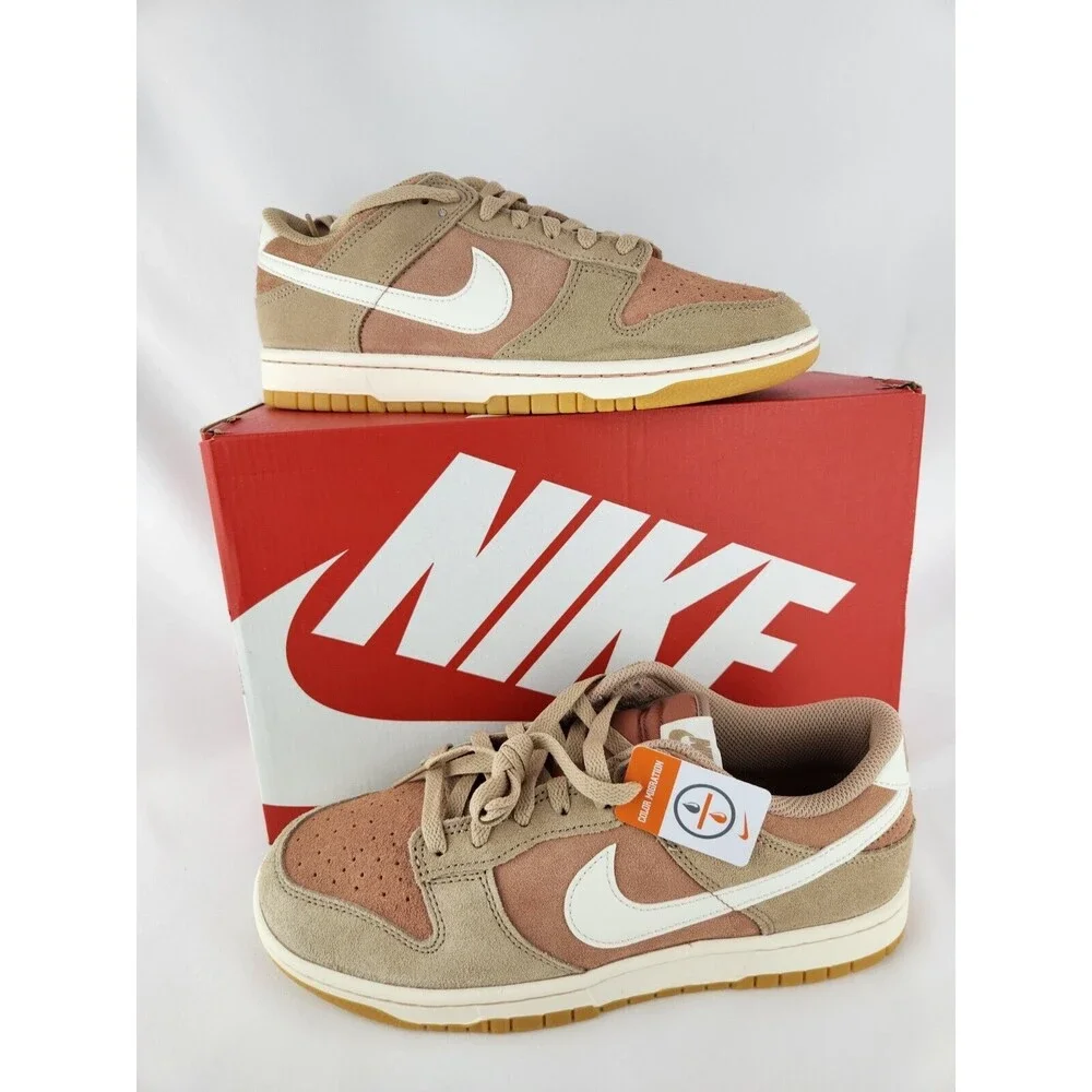 Nike‎ Dunk Low Retro SE Mens 8.5 Sneakers Shoes Hemp HQ1931-200 New